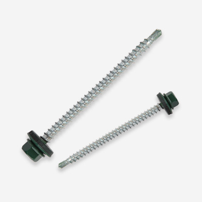   Roofing self-drilling screws (Unslot indented hexagon head withbonded EPDM washer SDS)